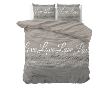 Flannel Love and Relax Duvet Cover