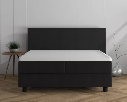 Double Jersey Topper Fitted Sheet - White