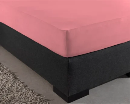 Jersey Fitted Sheet - Pink