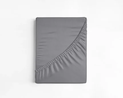 Cotton Topper Fitted Sheet - Grey
