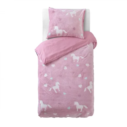 Glow in the Dark Unicorn Duvet Cover