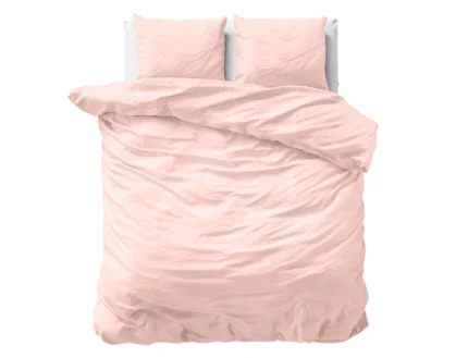 Uni Satin duvet cover - Pink