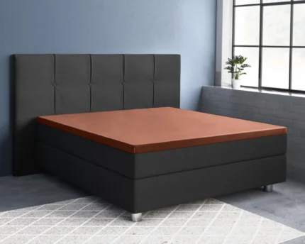 Deluxe Topper Fitted Sheet - Brown