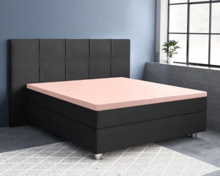 Deluxe Topper Fitted Sheet - Black