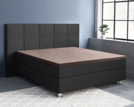 Deluxe Topper Fitted Sheet - Taupe