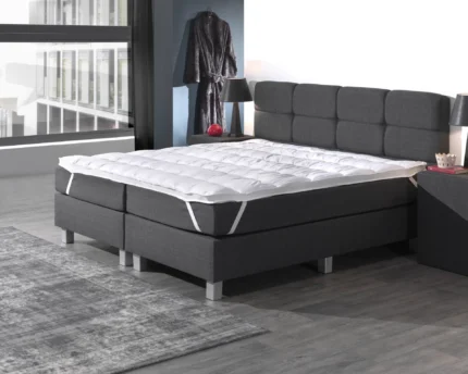 3D AIR Hotel Memory Foam Mattress Overlay - White