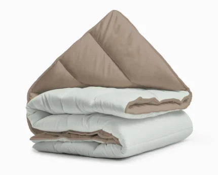All-in one lazy duvet - Foggy / Teak