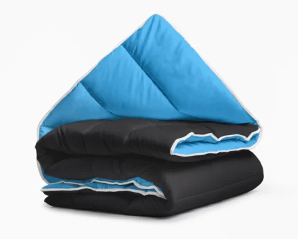 All-in-one lazy duvet - Black/Blue
