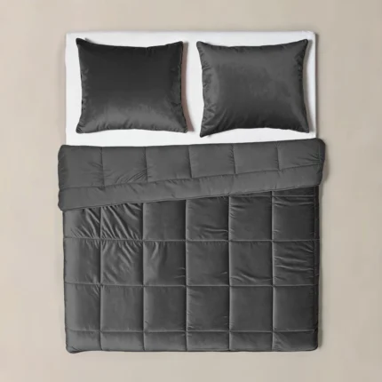 Lazy Velvet Duvet Anthracite