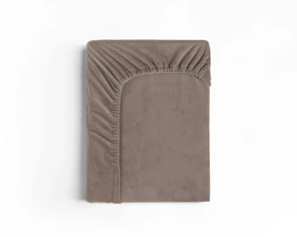 Luxurious Sleeping Comfort with Velvet - Taupe