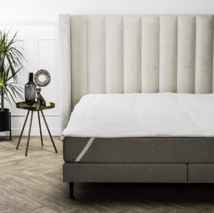Teddy Sherpa Mattress Overlay - Cream