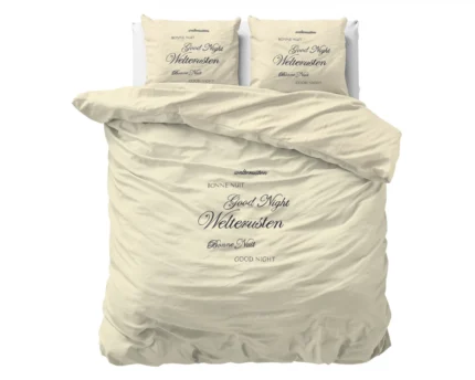 Good night duvet cover - Cream